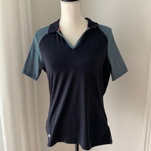 Adidas short sleeved collared golf shirt